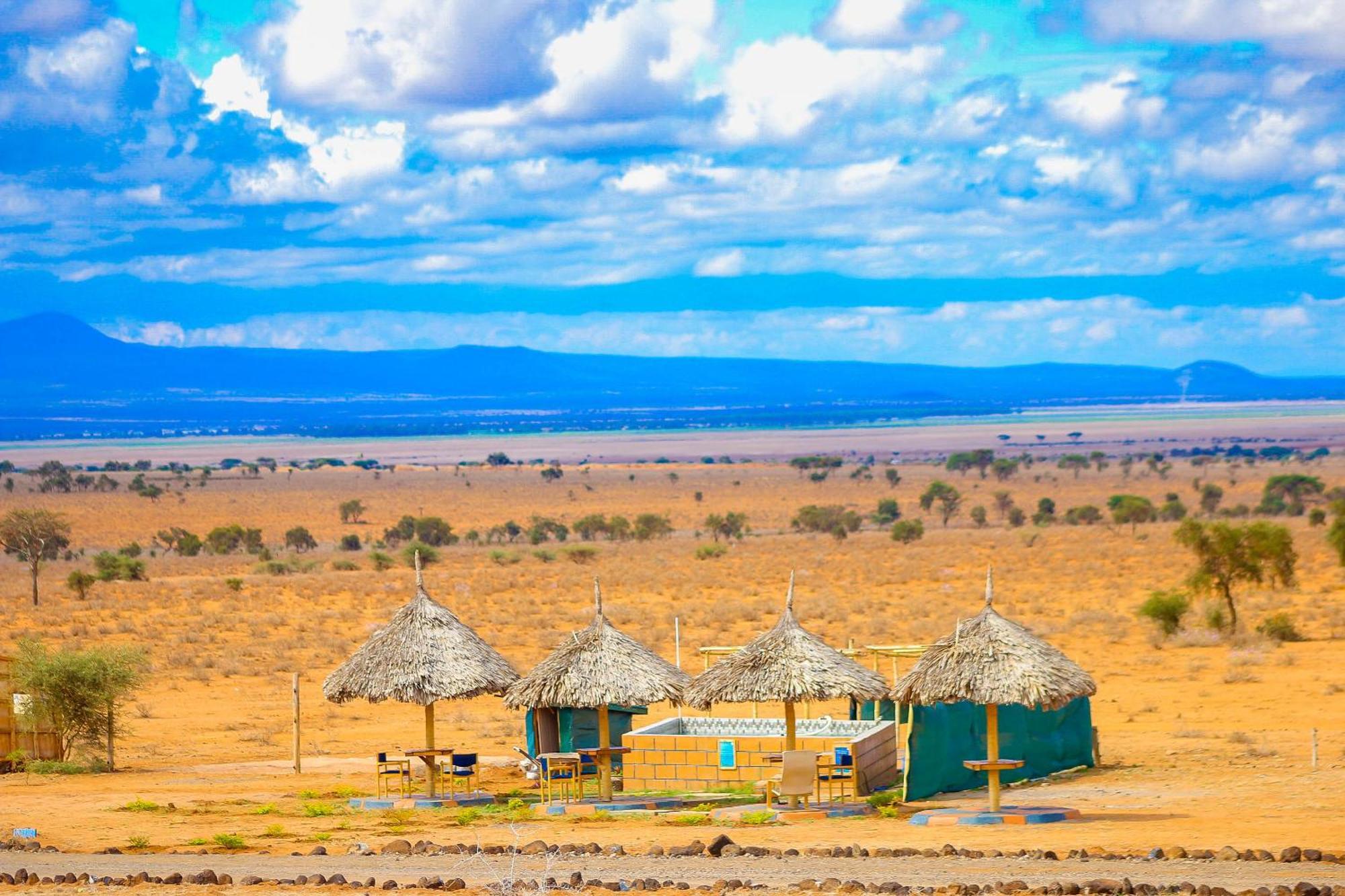 Little Amanya Camp Hotell Amboseli Exteriör bild