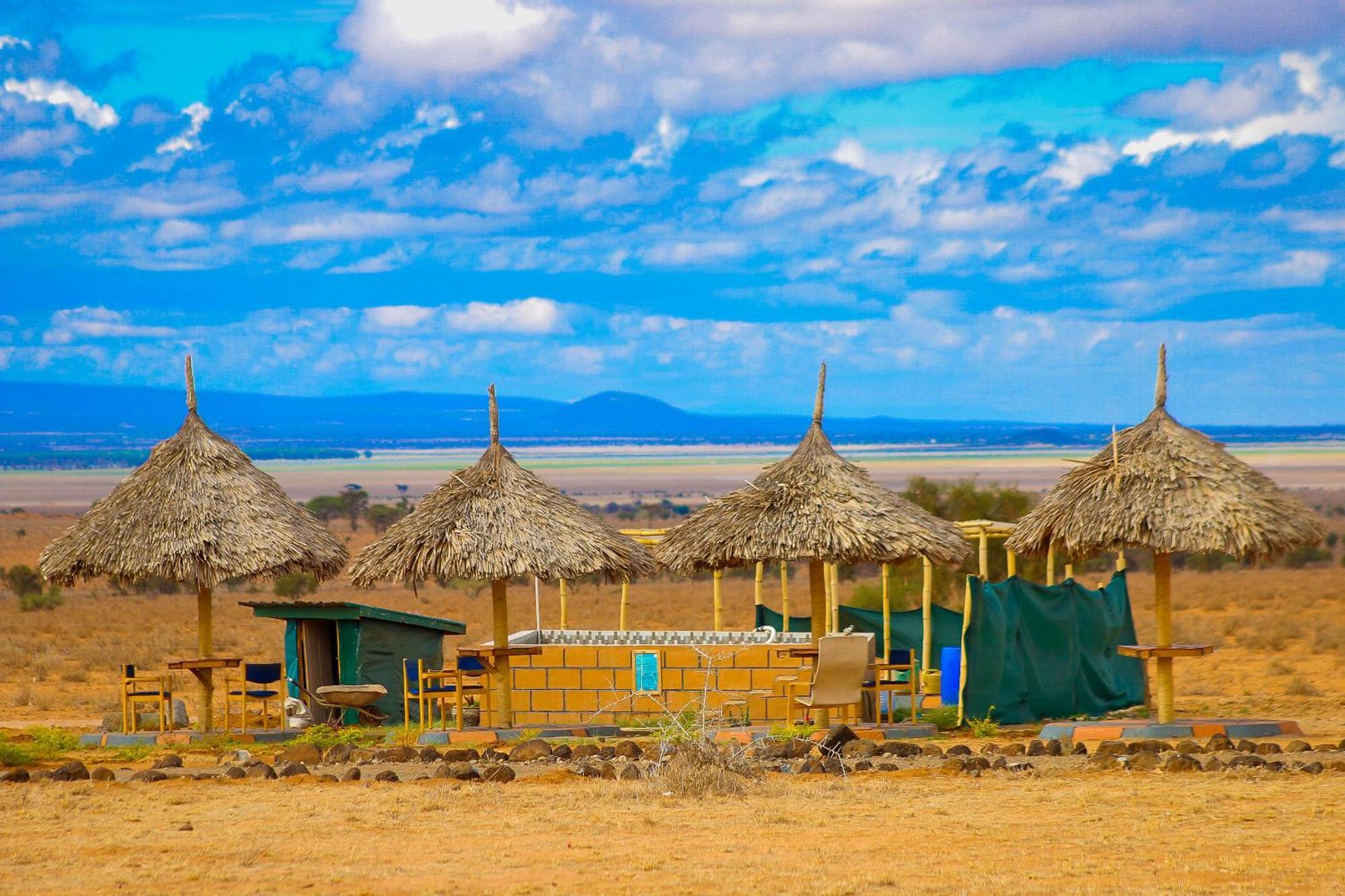 Little Amanya Camp Hotell Amboseli Exteriör bild