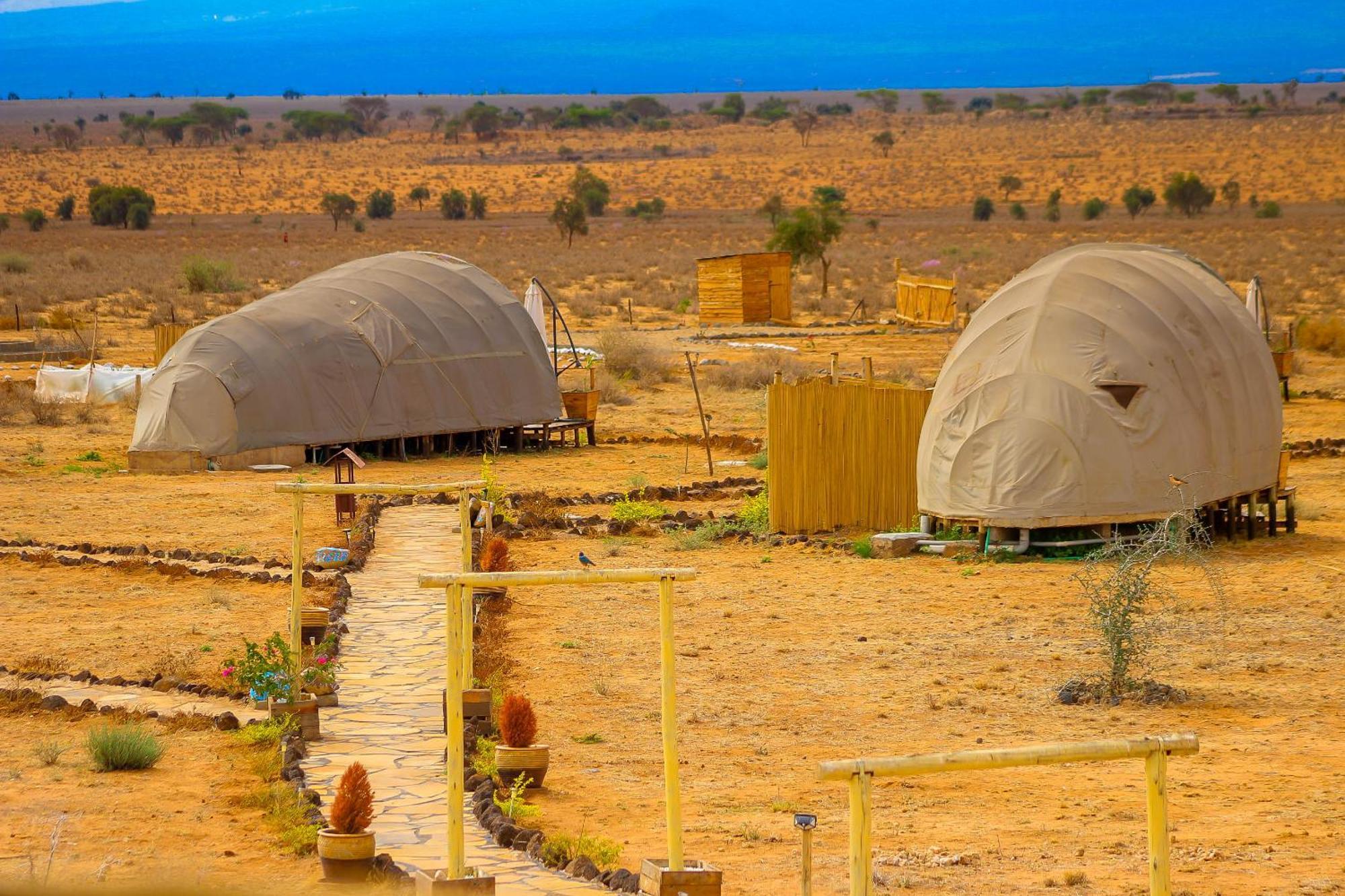 Little Amanya Camp Hotell Amboseli Exteriör bild