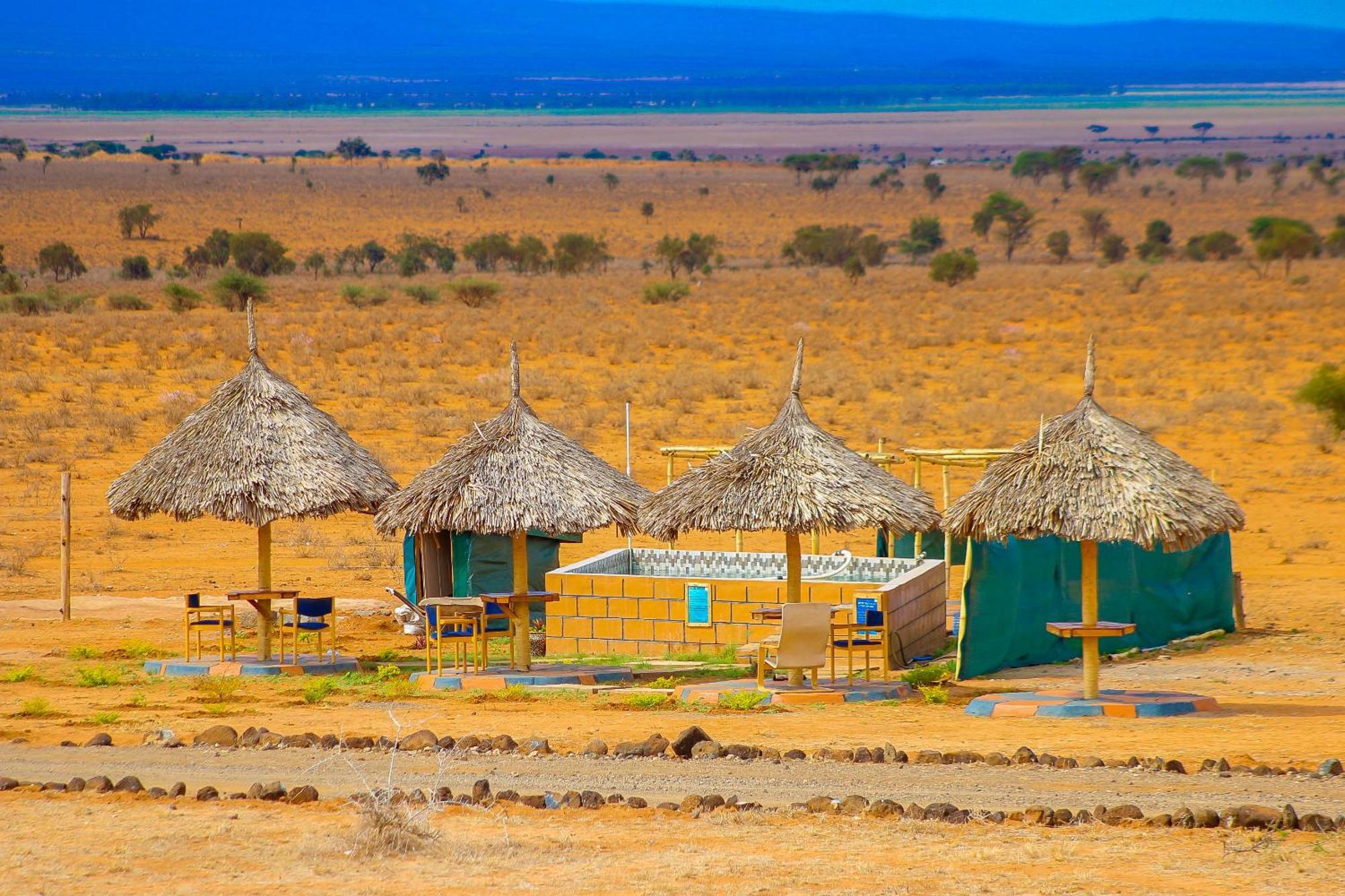 Little Amanya Camp Hotell Amboseli Exteriör bild