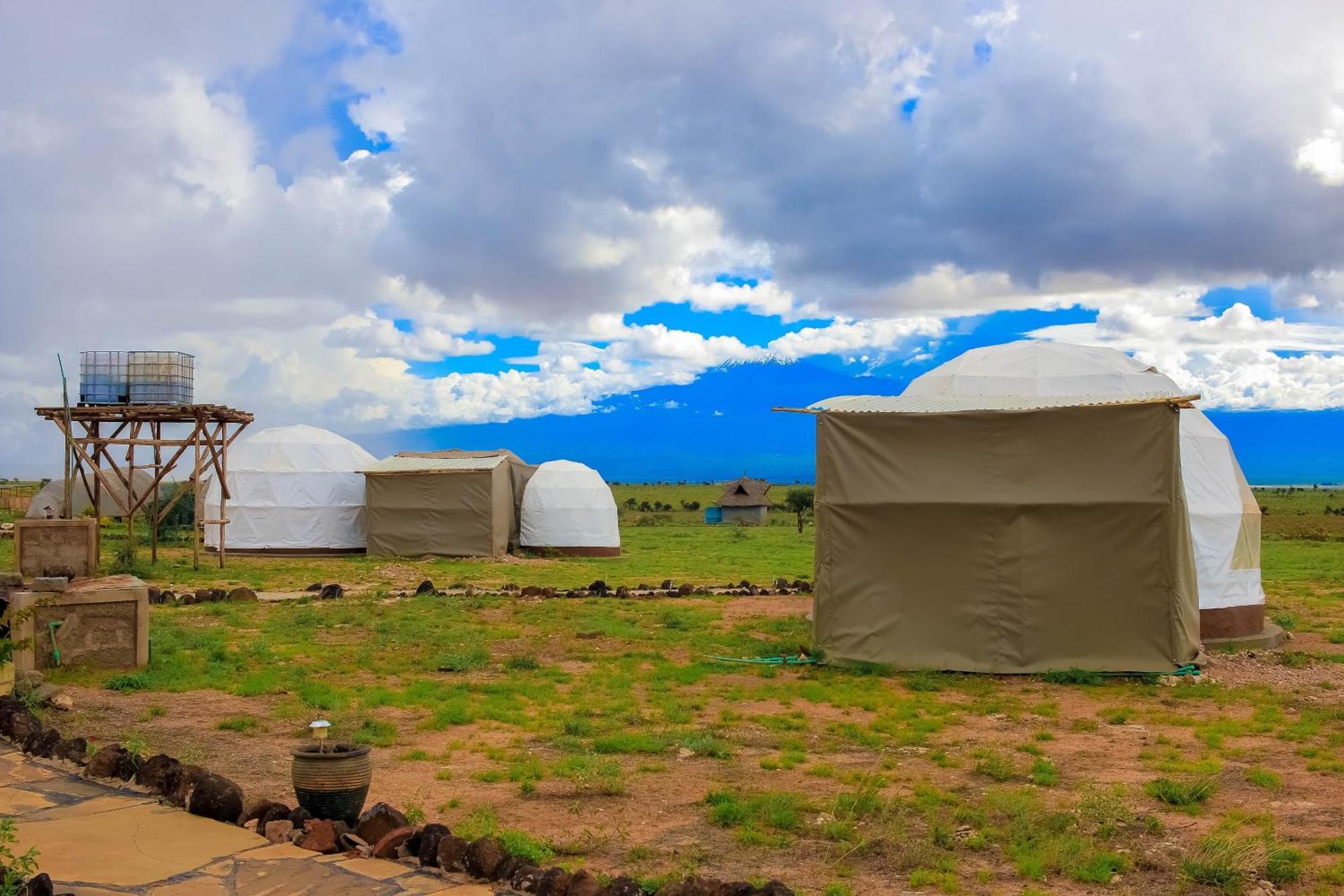 Little Amanya Camp Hotell Amboseli Exteriör bild