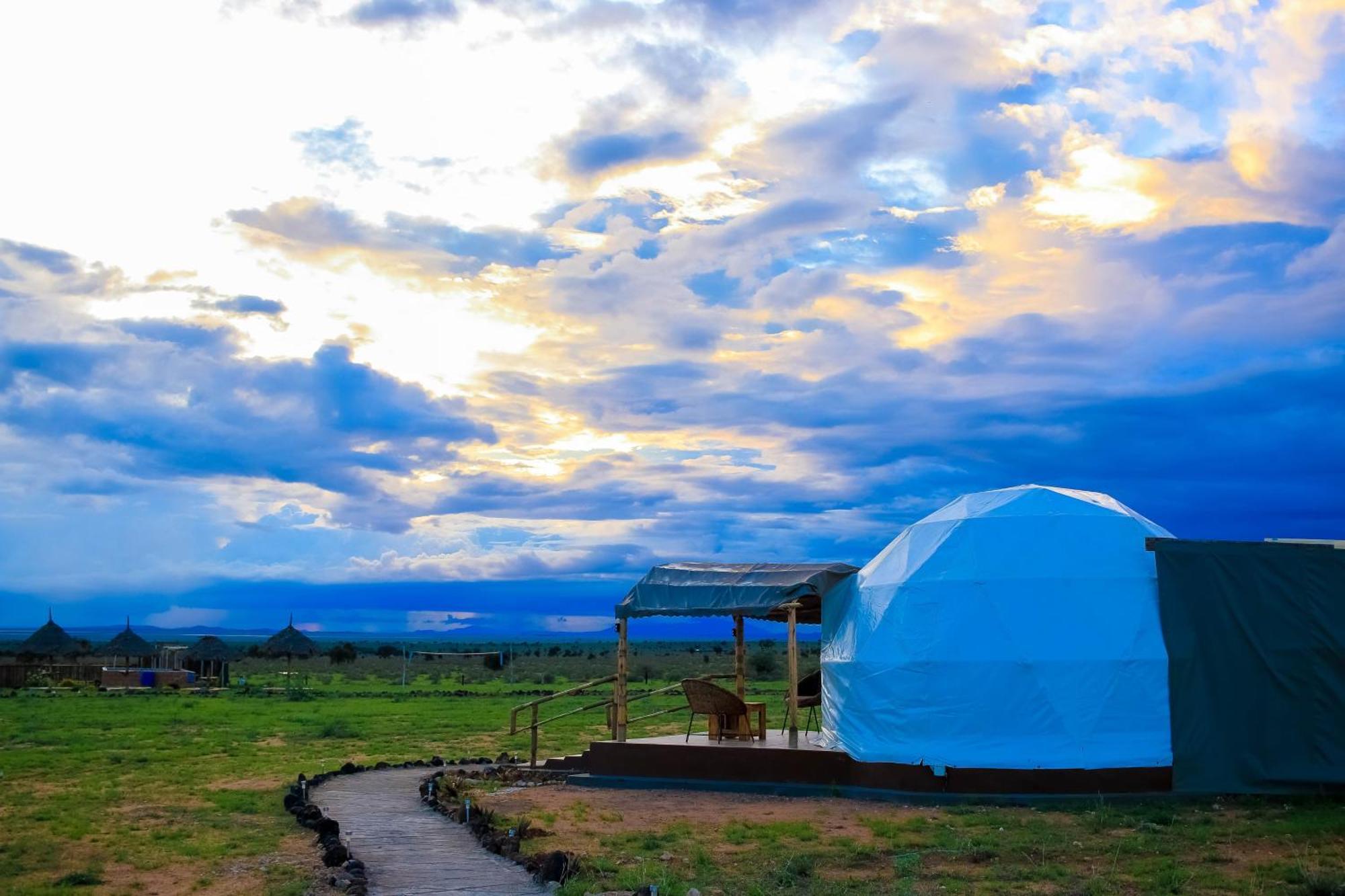 Little Amanya Camp Hotell Amboseli Exteriör bild