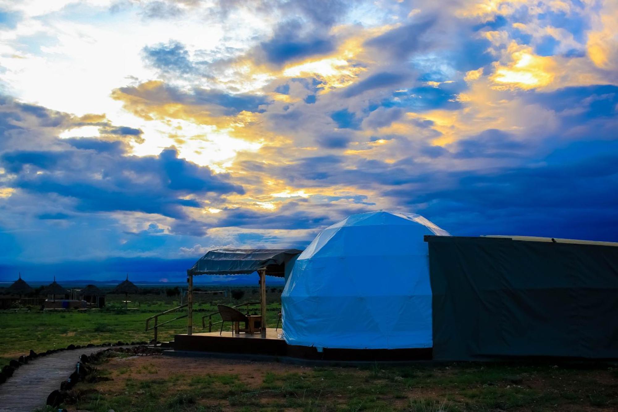 Little Amanya Camp Hotell Amboseli Exteriör bild