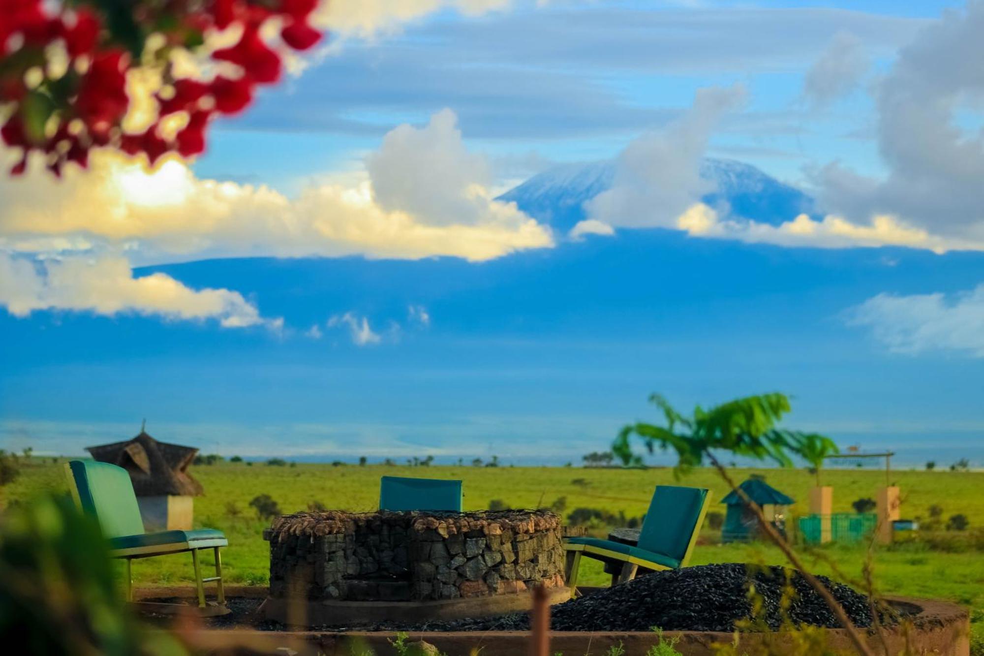 Little Amanya Camp Hotell Amboseli Exteriör bild