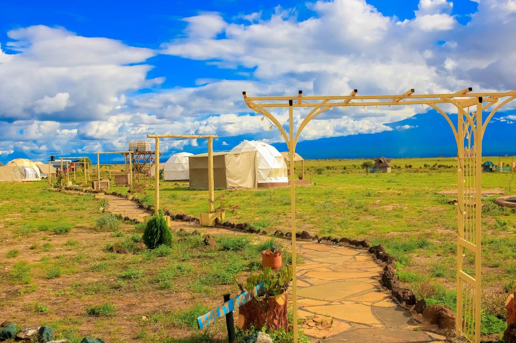 Little Amanya Camp Hotell Amboseli Exteriör bild